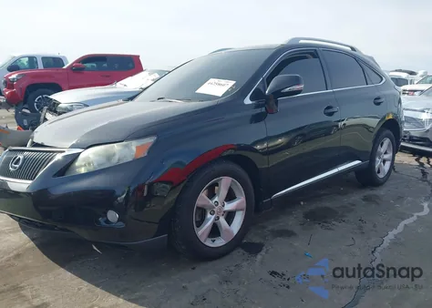 2012 Lexus Rx 350 from USA, damaged, VIN 2T2BK1BA9CC138012